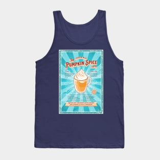 Vintage Pumpkin Spice Latte Tank Top